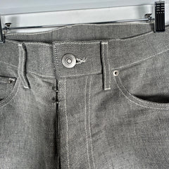 Maison Margiela 12oz Broken Twill 5 Pocket Pants - Caviar Size 30