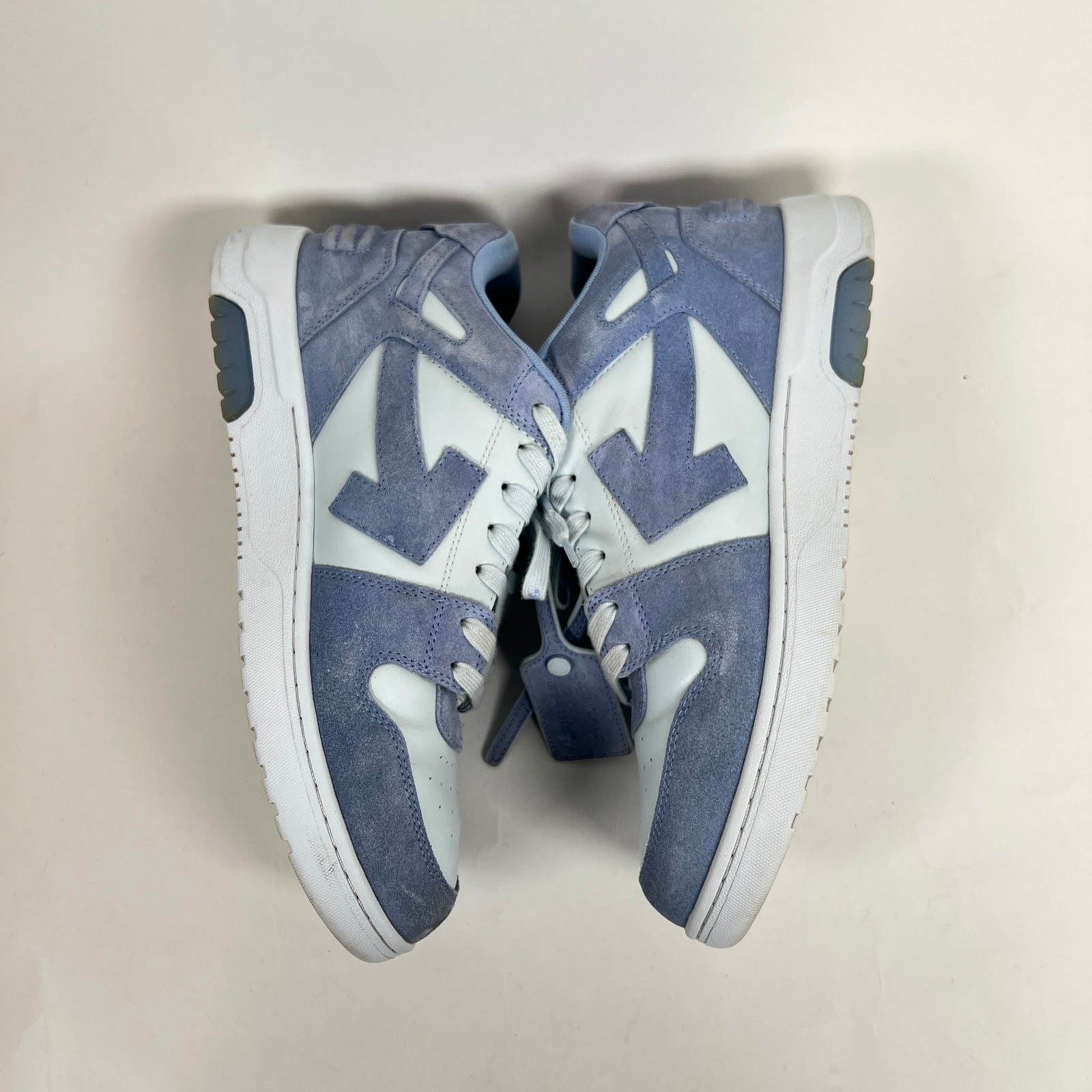 Off-White Blue Suede Out The Office Sneaker Size 44