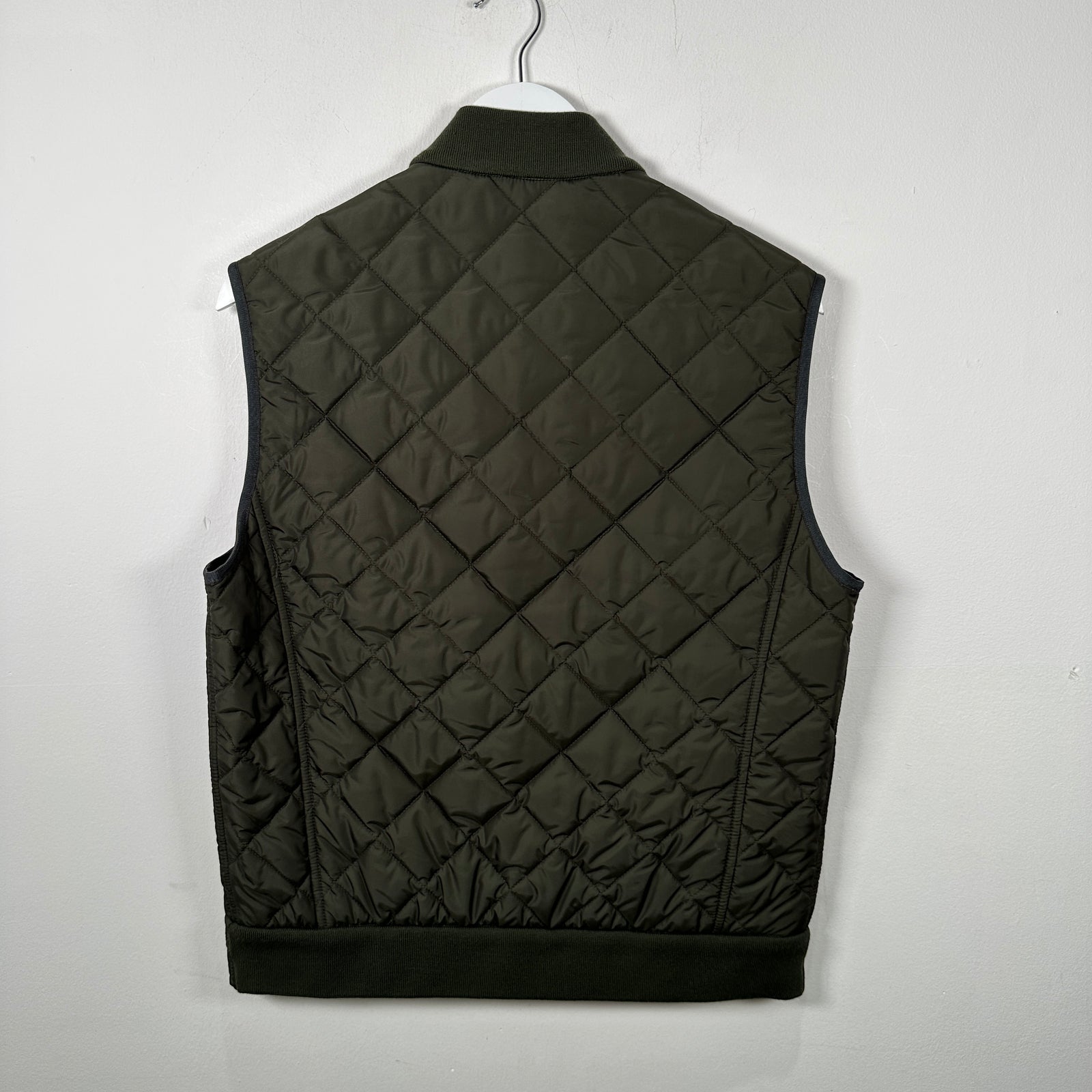 Salvatore Ferragamo Green Puffer Vest Size 48