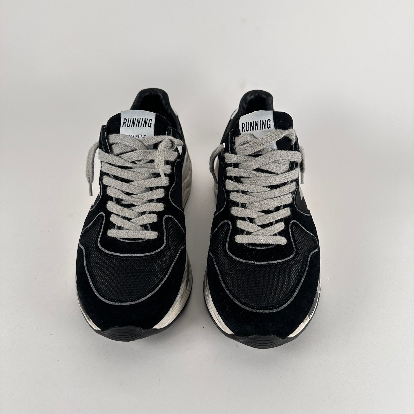 Golden Goose Black Runners Size 7