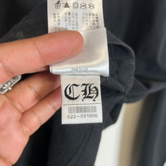 Chrome Hearts Black Plus Cross Longsleeve Size L