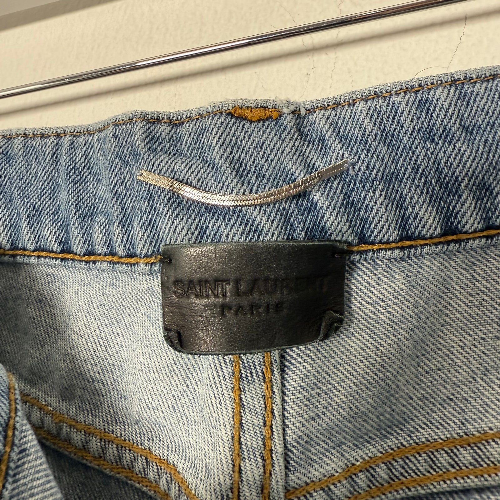 Saint Laurent Lightwash Skinny Jeans Size 31