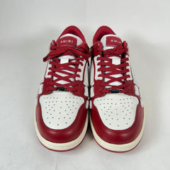 Amiri Burgundy Skel Low-Top Sneaker Size 43