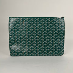 Goyard Senat Green Pouch
