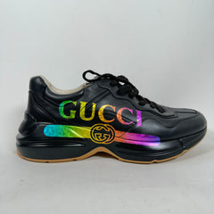 Gucci Iridescent Logo Rhyton Sneaker Size GG 11