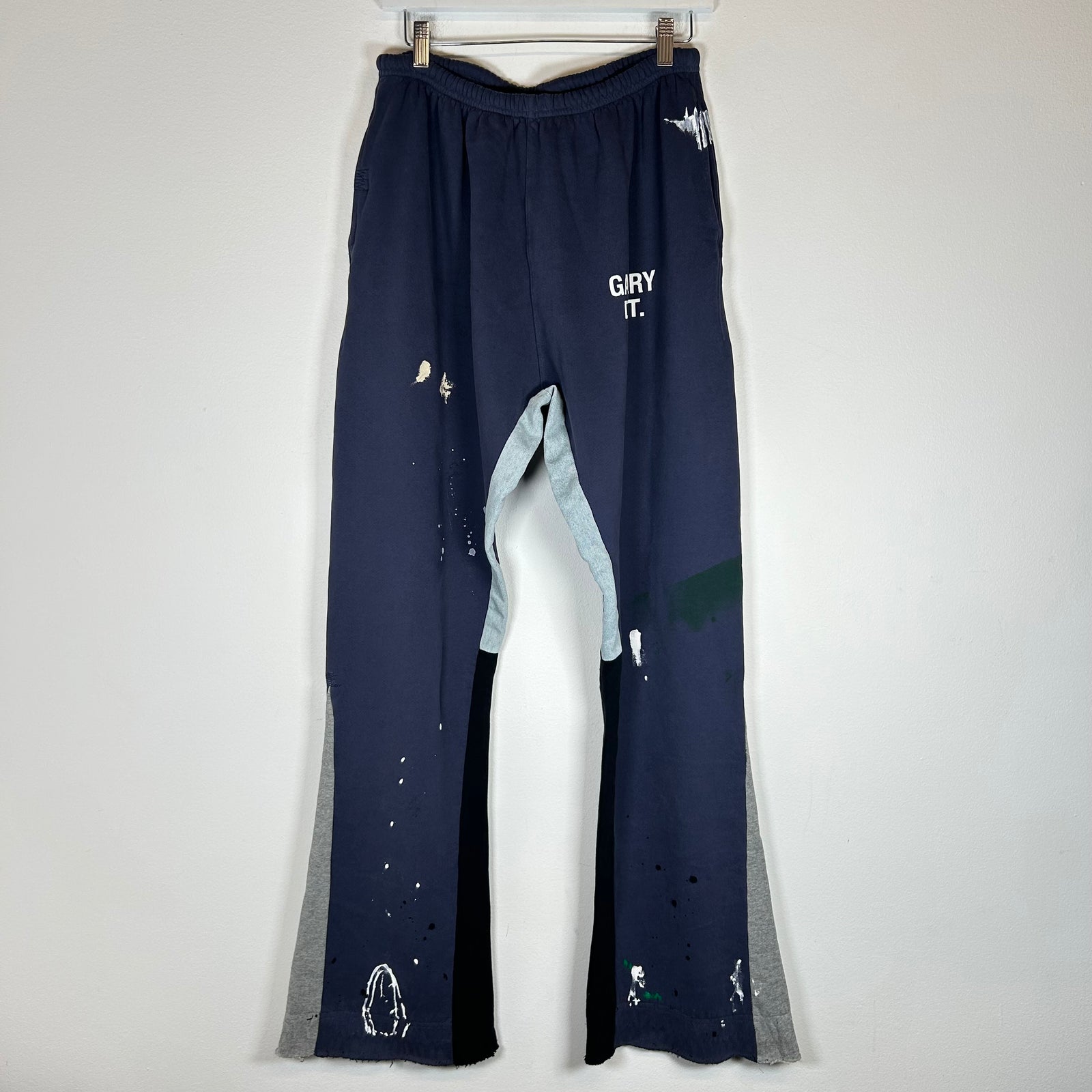 Gallery Dept Navy Flare Sweatpants Size XL