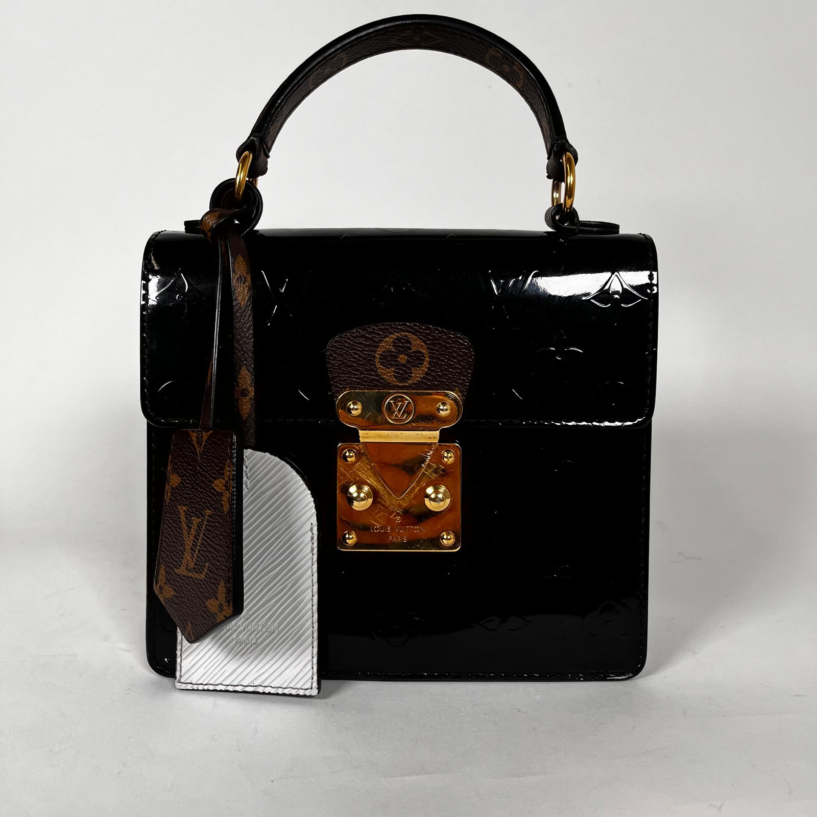 Louis Vuitton Monogram Vernis Spring Street Handle Bag
