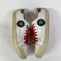 Saint Laurent SL 37 Diamond Leather Court Sneakers