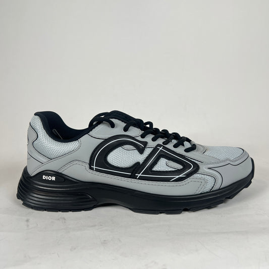 Dior B30 Grey Technical Mesh Sneaker Size 44
