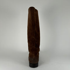 Prada Suede Tall Riding Boot Size 12