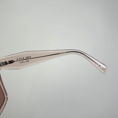 Prada Pink Transparent Sunglasses