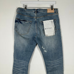 Purple Distressed Jeans Size 34