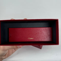 Cartier Big C Fluorescent Gold Wire Frame Glasses