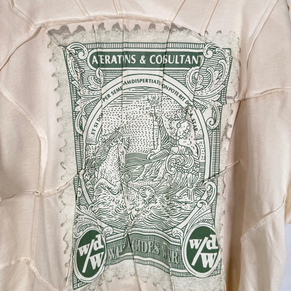 Who Decides War Cream 'Currency' T-Shirt Size XXL