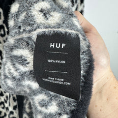 Huf Animal Print Knit Caradigan Size L