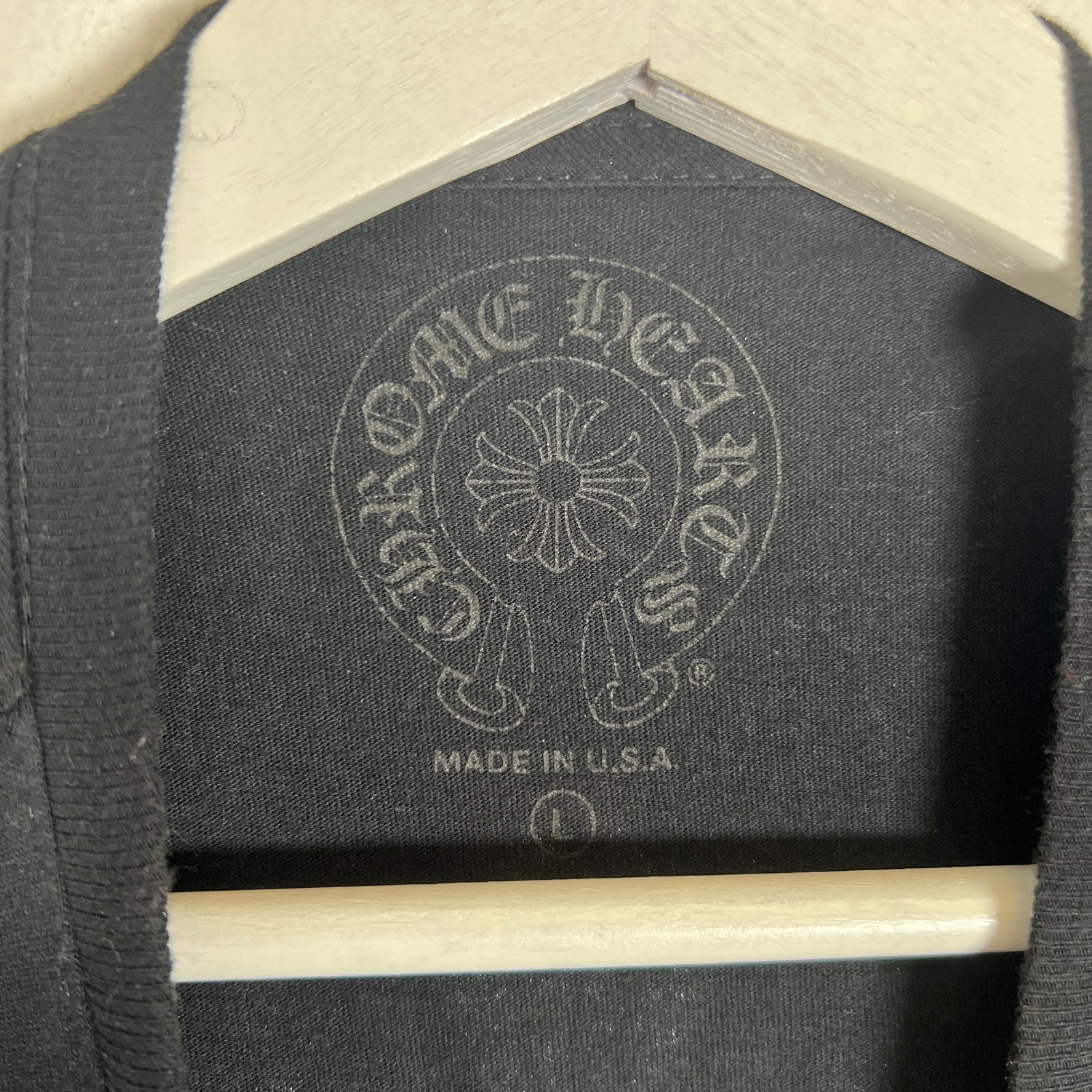Chrome Hearts Rainbow Cross T-Shirt Size L