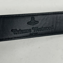 Vivienne Westwood Orb Logo Buckle Belt Size 36