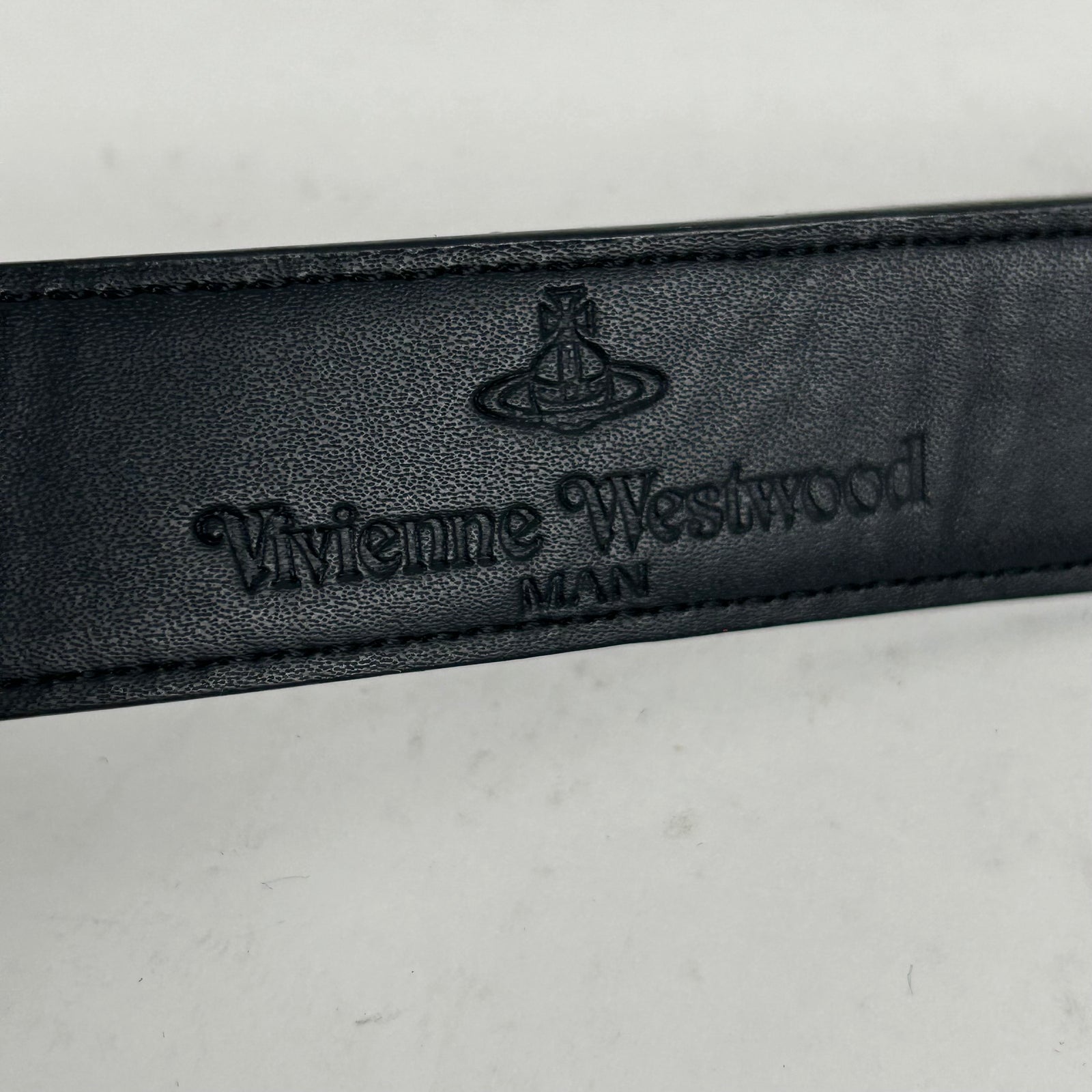 Vivienne Westwood Orb Logo Buckle Belt Size 36