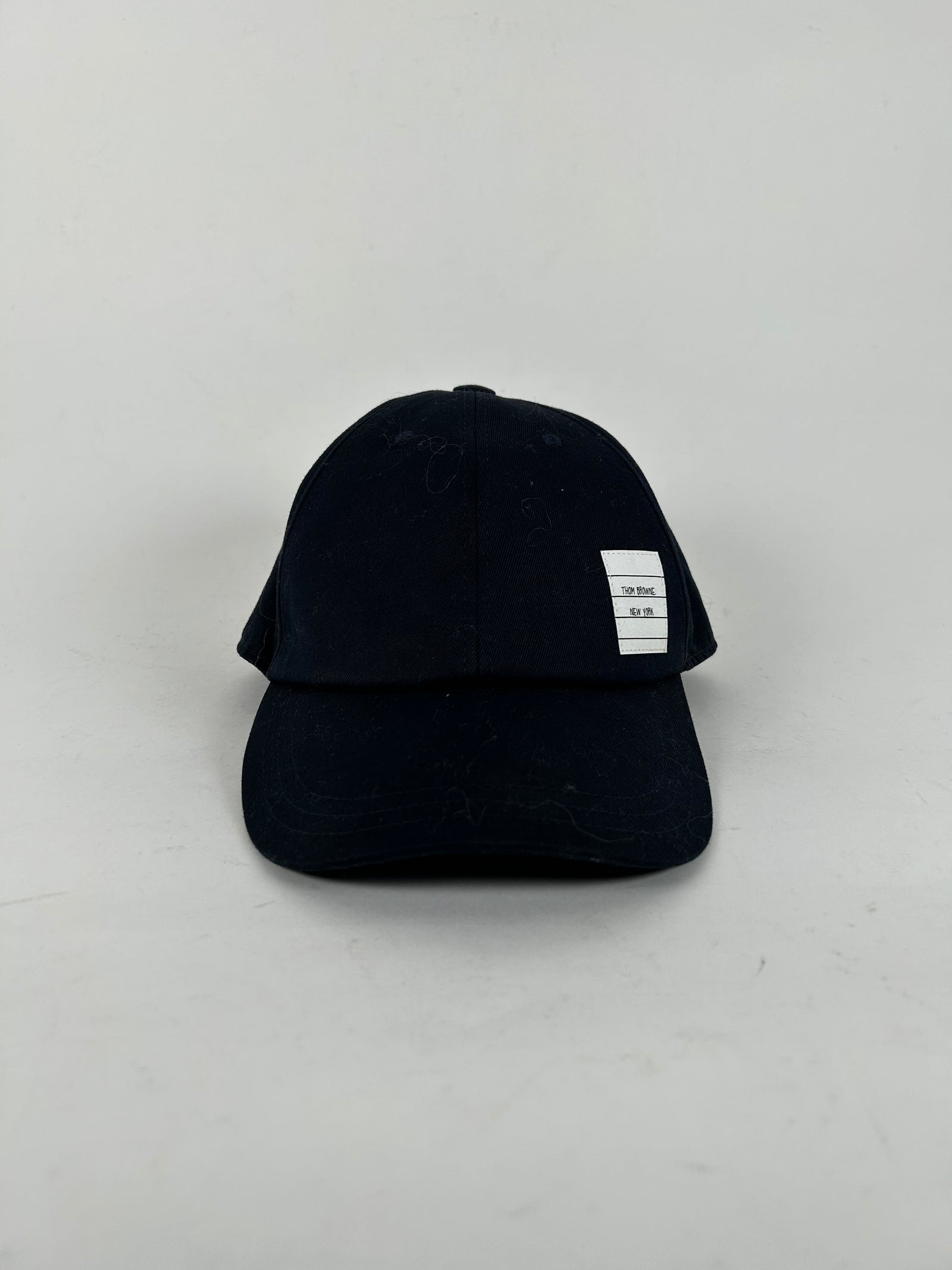 Thom Browne Navy 6-Panel Baseball Cap Size M