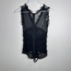 Dolce Gabbana Flower Lace Top Size M
