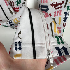 Palm Angels All-Over Letter Track Pants Size S