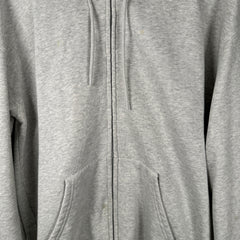 Balenciaga Grey Oversized Logo Hoodie Size S