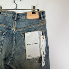 Purple Brand Lightwash Paint Splatter Jeans Size 30
