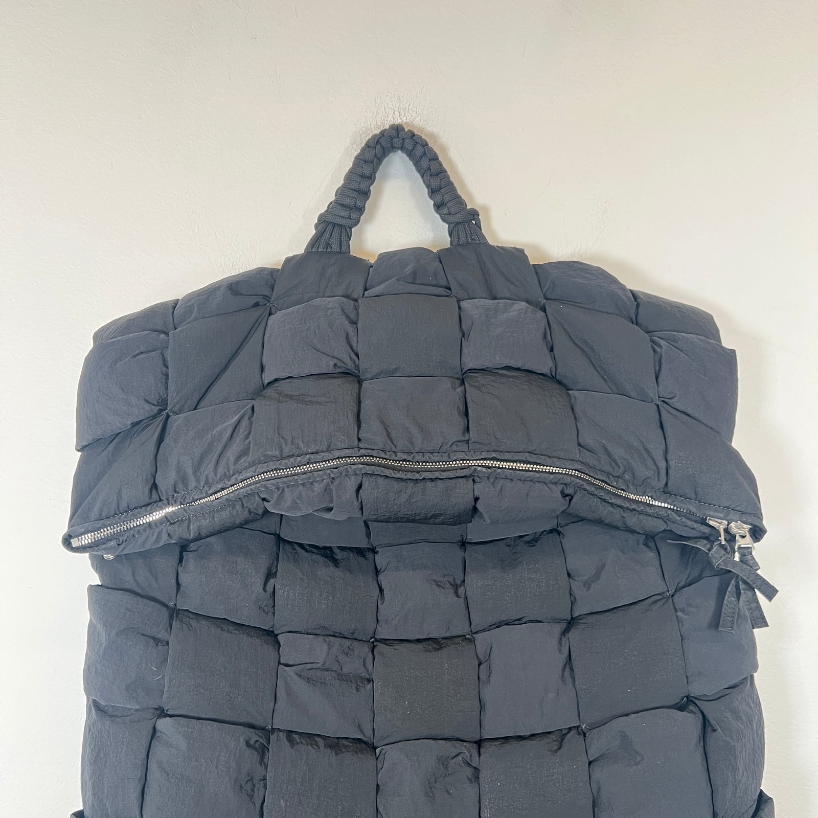Bottega Veneta Black Padded Cassette Backpack