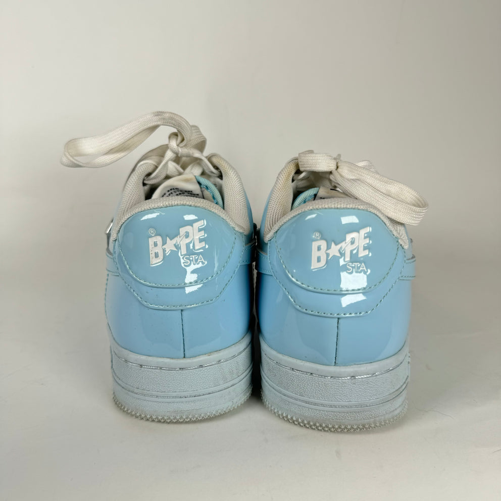 Bape Baby Blue Bapesta Size 6
