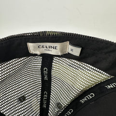Celine Camo Logo Trucker Hat Size M