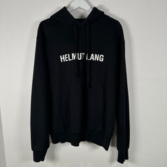 Helmut Lang Logo Hoodie Size XL