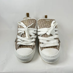 Dior B23 Beige Skater Oblique Low-Top Sneaker Size 45