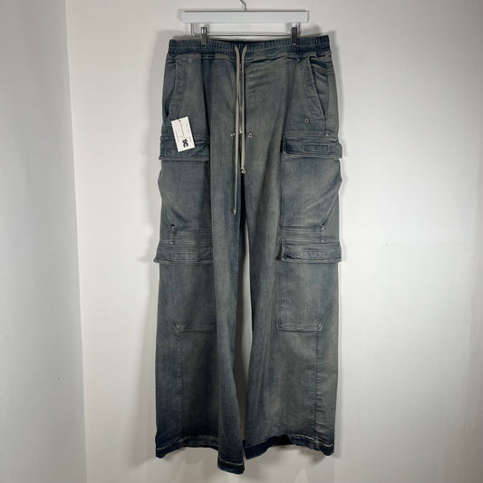 Rick Owens Jumbo Mineral Wash Jumbo Cargo Size 2XL