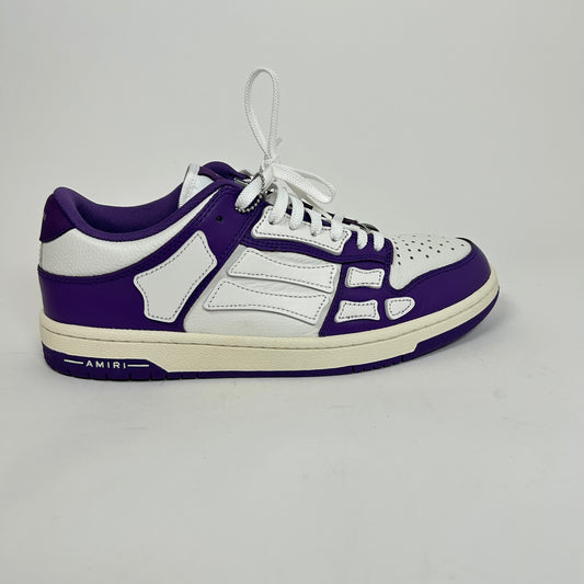 Amiri Purple Skel Low Top Sneaker Size 42