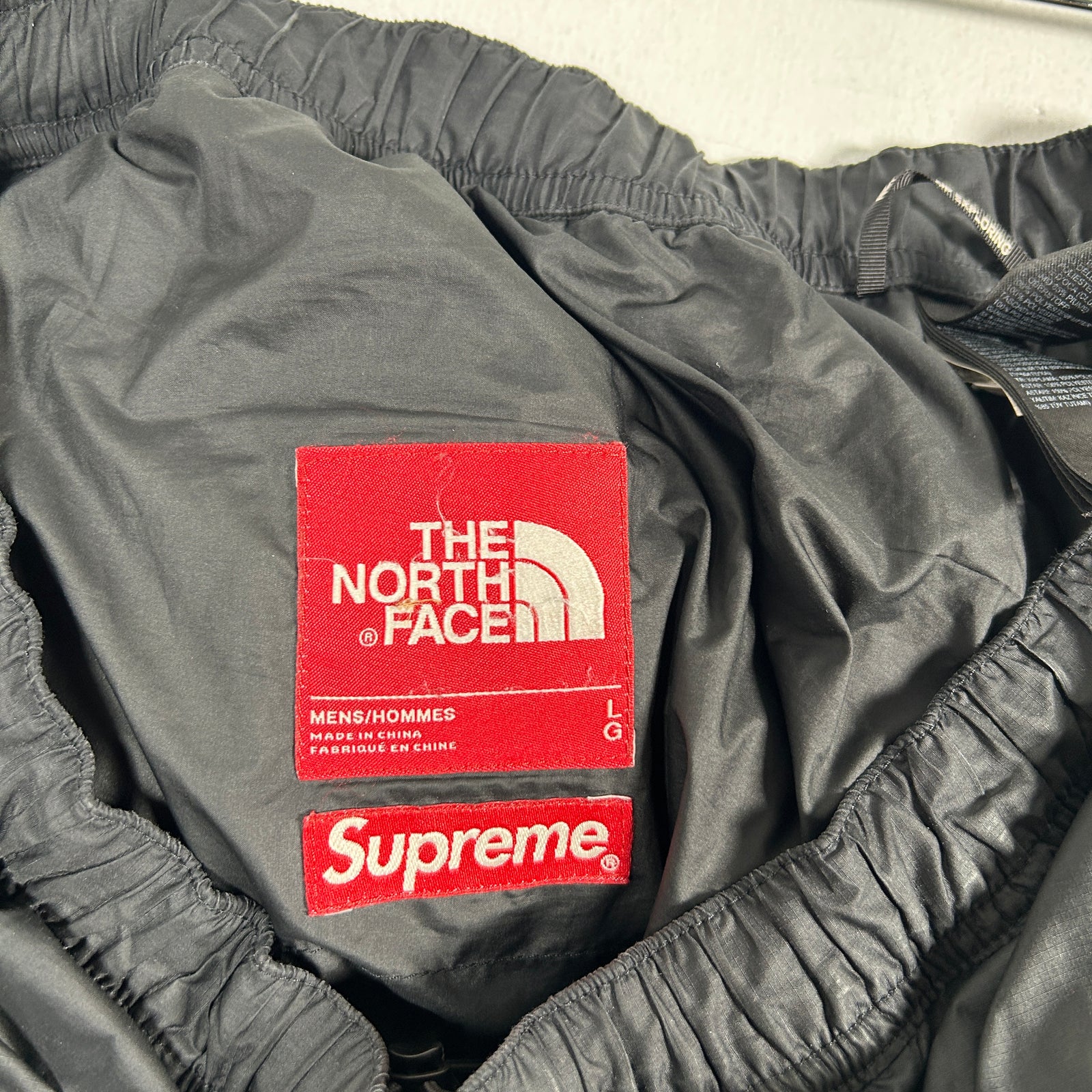 Supreme x The North Face Black Nylon Puffer Pants Size L