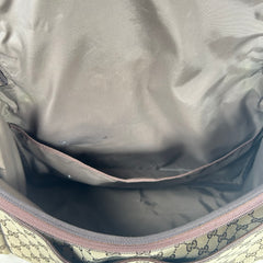 Gucci Beige GG Canvas Diaper Bag