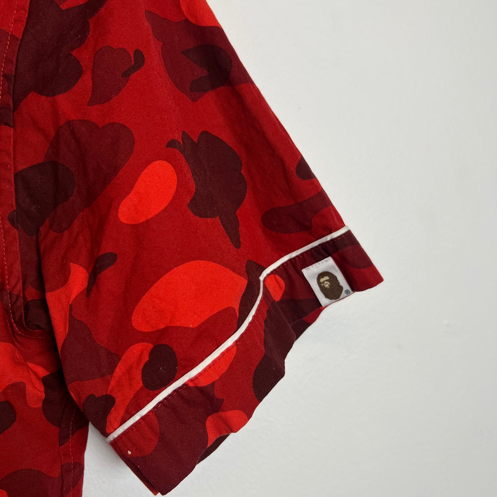 Bape Camo Sta SS Button-Up Shirt
