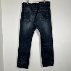 Dior Blue Faded Distressed Jeans Size 32