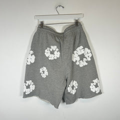 Denim Tears Grey Wreath Shorts Size M