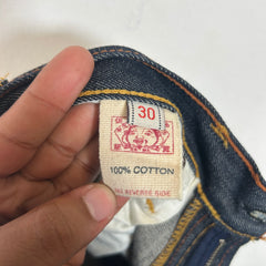 Evisu Indigo Genes Seagull Denim Jeans