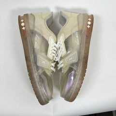 Louis Vuitton White Transparent Trainers LV 10