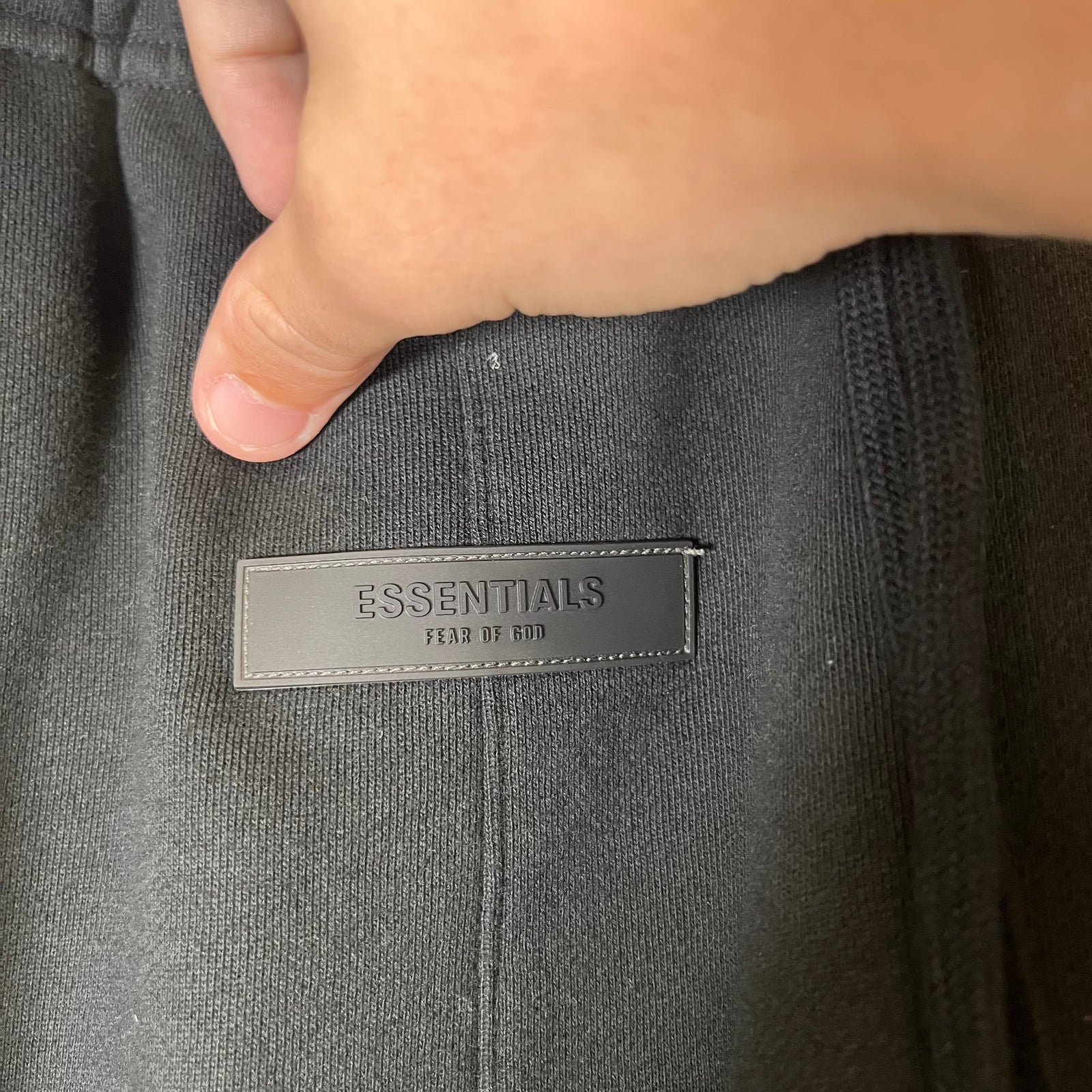 Essentials Black Sweatpants Size XXL
