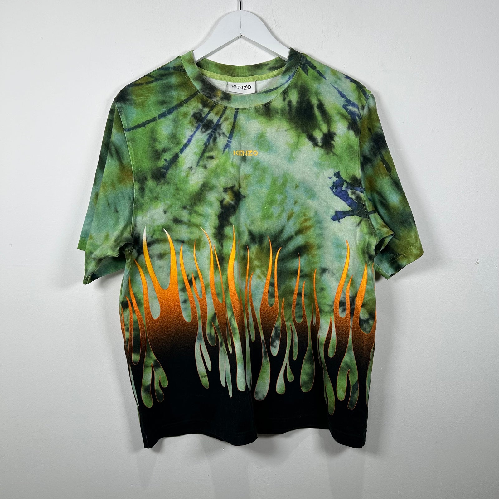 Kenzo Flame Graphic T-Shirt Size L