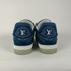 Louis Vuitton LV Denim Monogram Trainer Size LV10.5