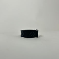 Louis Vuitton Black Hockenheim Monogram Eclipse Bracelet