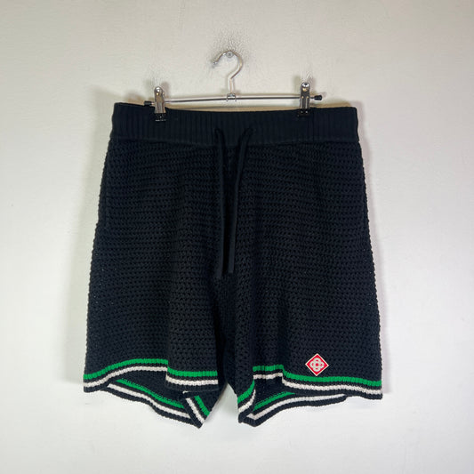 Casablanca Tennis Crochet Shorts