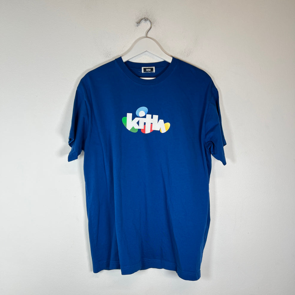 Kith Blue Portal Mystic T-Shirt Size M