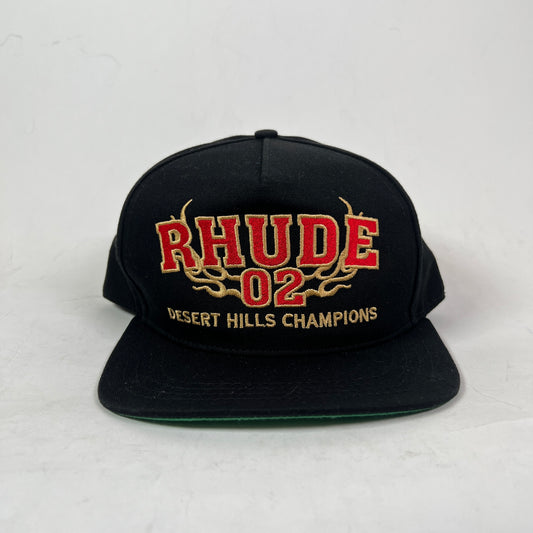 Rhude Black Desert Hills Snapback Hat