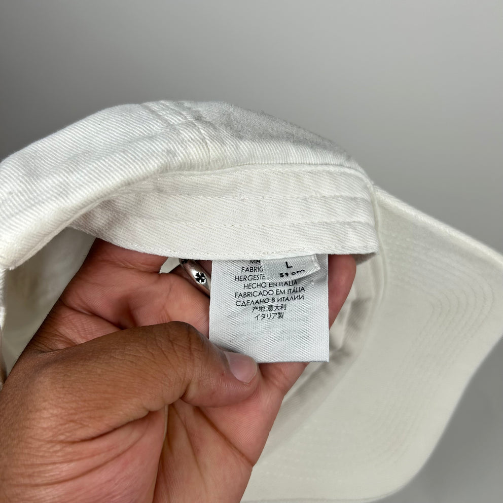 Balenciaga White Hotels & Resorts Hat Size L