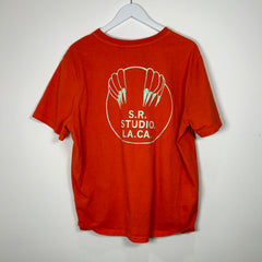 Sterling Ruby Orange Nails T-Shirt Size Small